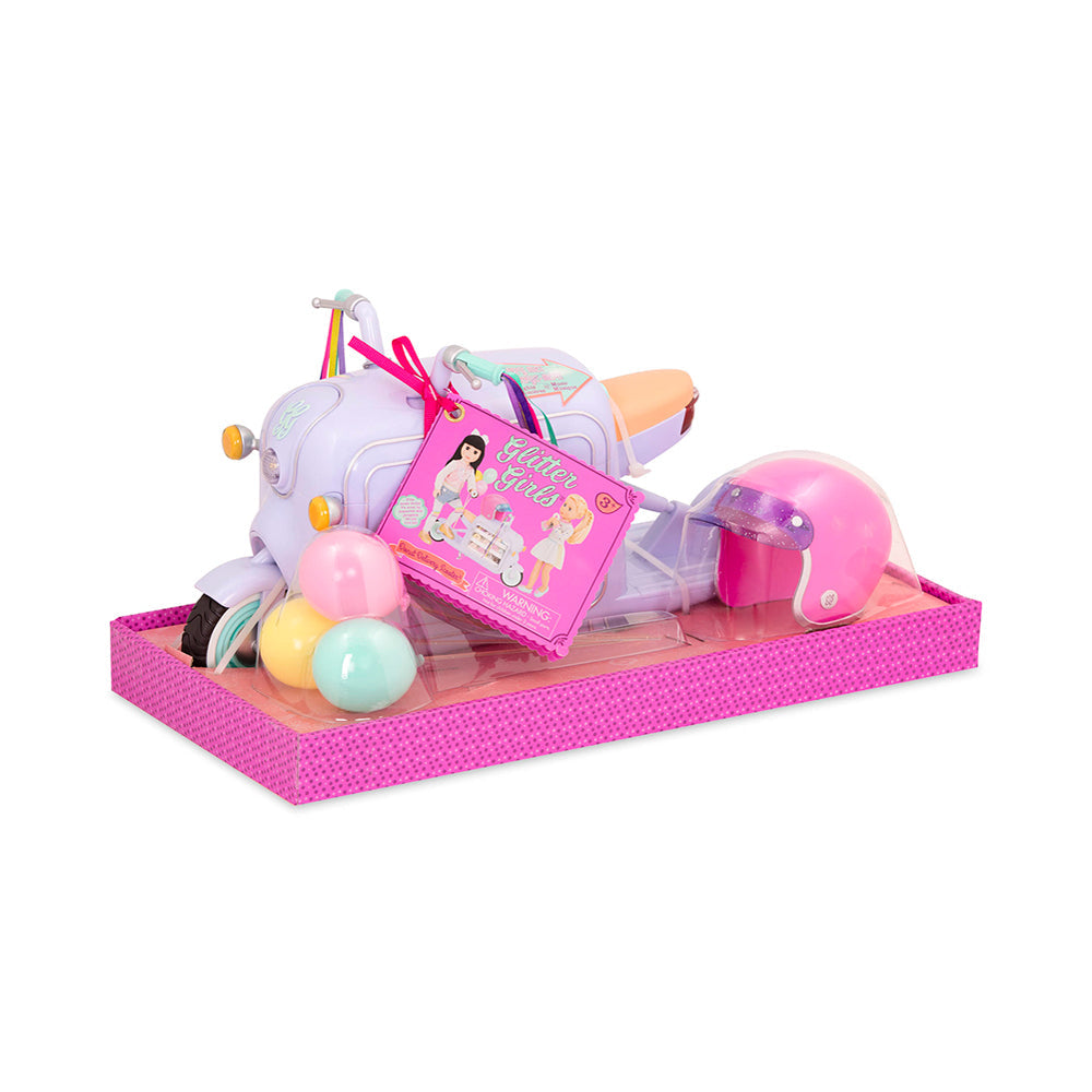 Glitter Girls Donut Delivery Scooter