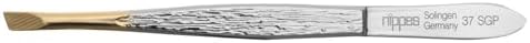 Nippes Solingen Tweezers 37SGP 9 cm for removing fine hairs nickel plated steel