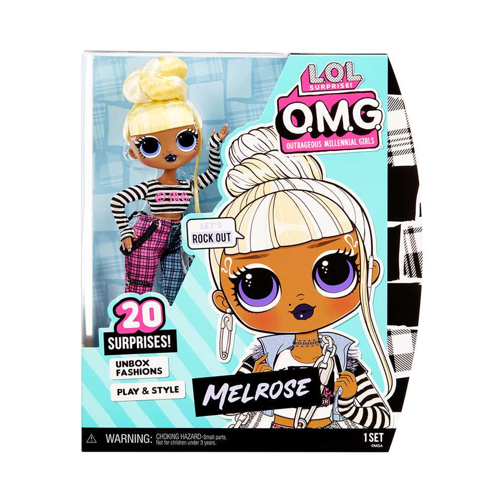LOL Surprise OMG Melrose Fashion Doll with 20 Surprises