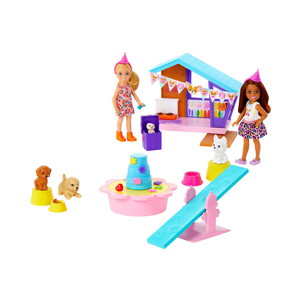 Barbie Celebration Fun Dolls and Playset