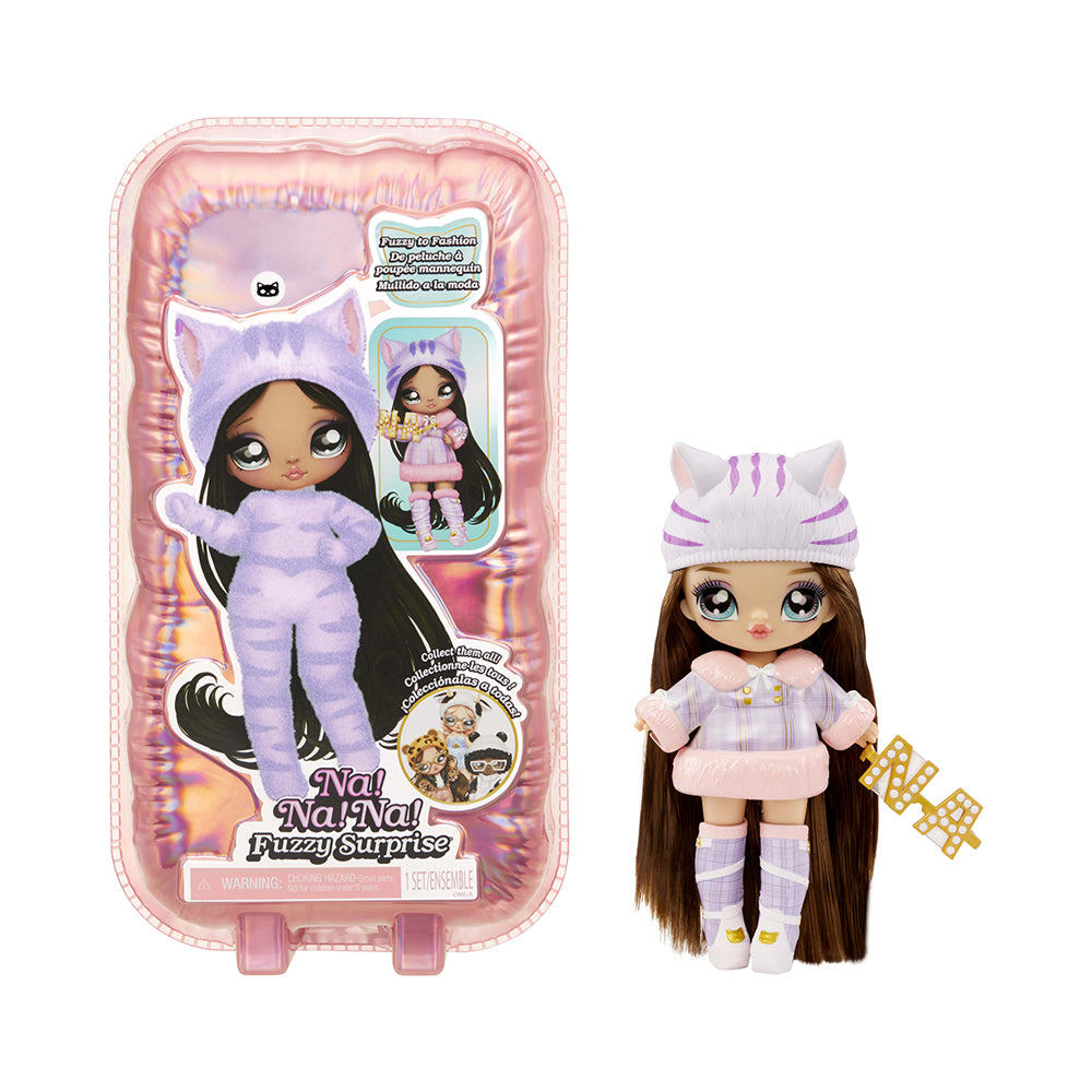 Na! Na! Na! Fuzzy Surprise - Tabby Cat Girl