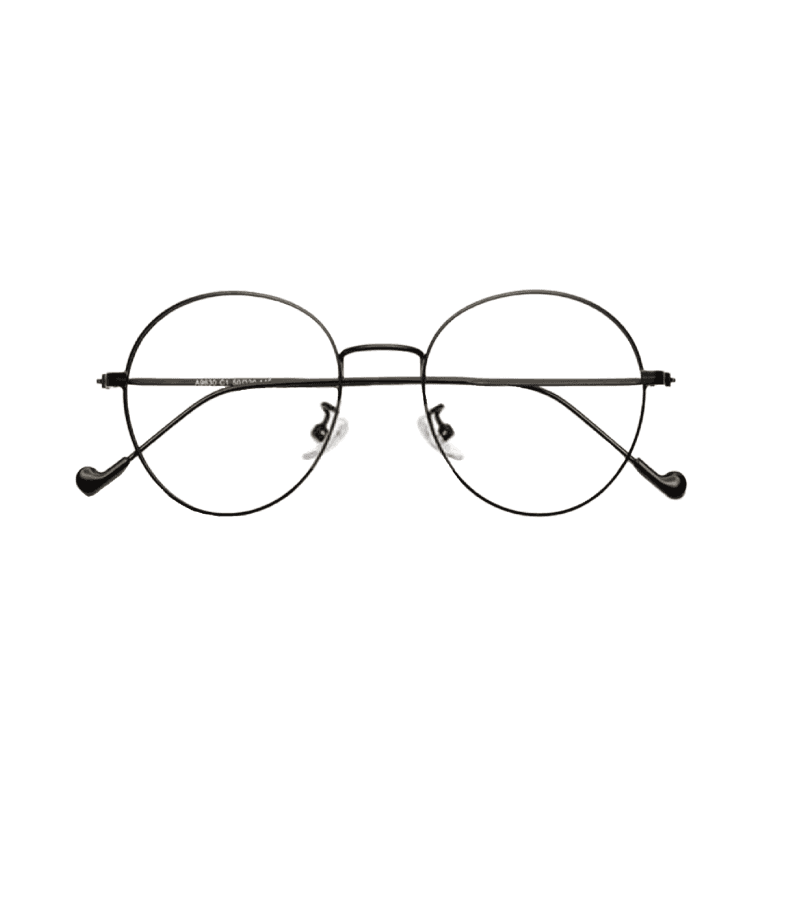 39 Thirty Nine Cha Mi-Jo (Son Ye-jin) Inspired Glasses 001 - ONE SIZE ONLY - 136 MM x 47 MM / Black - Glasses