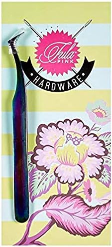 Tula Pink 4.5" Swiss Style Tweezer