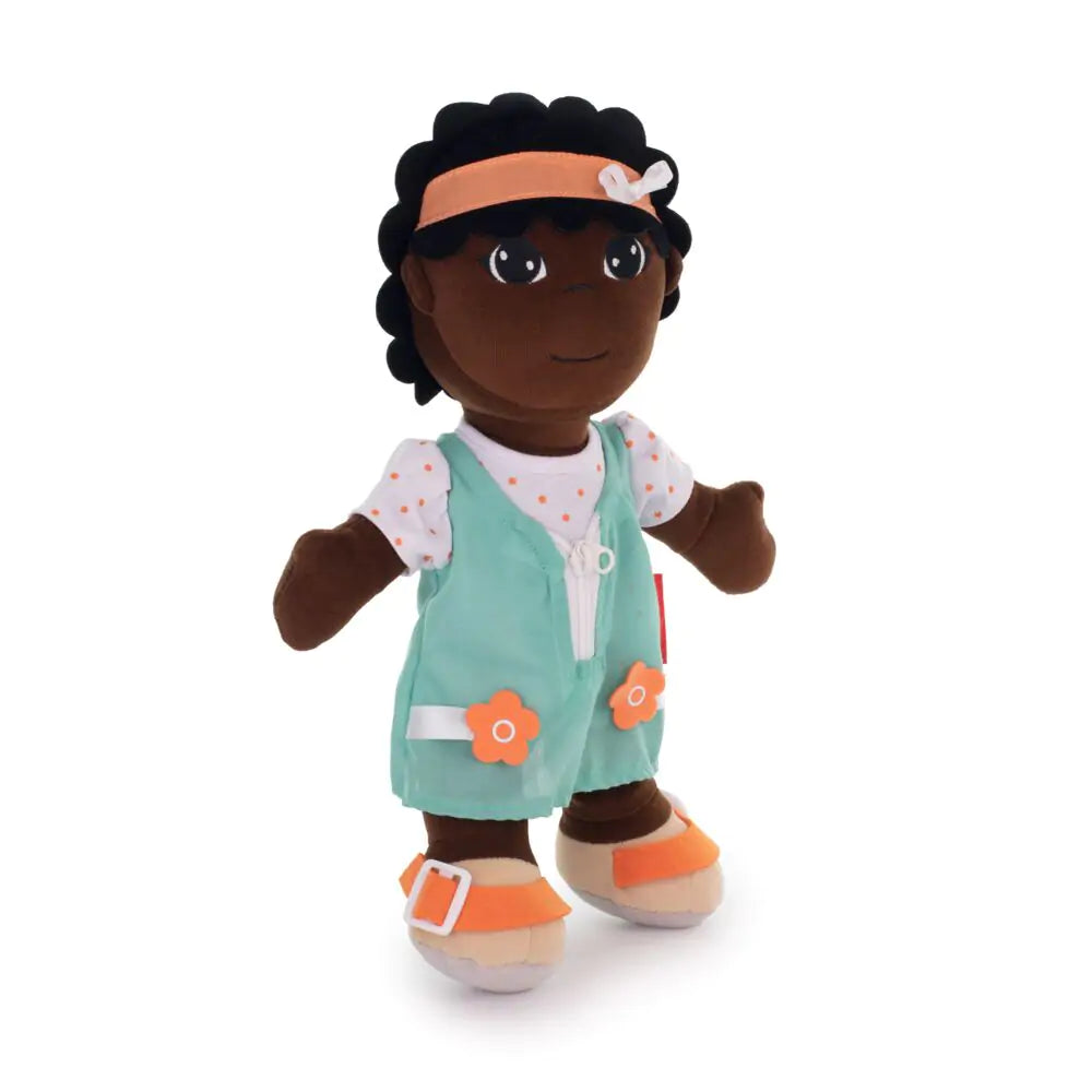 Miniland Diversity Fastening Doll | African Girl