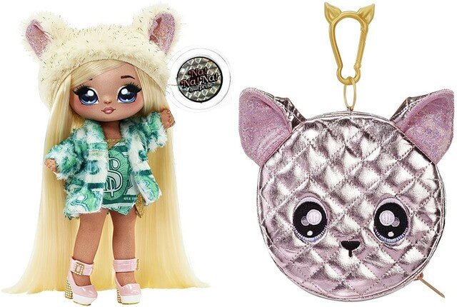 Na! Na! Na! Surprise Glam Series Victoria Grand w/Pom Purse