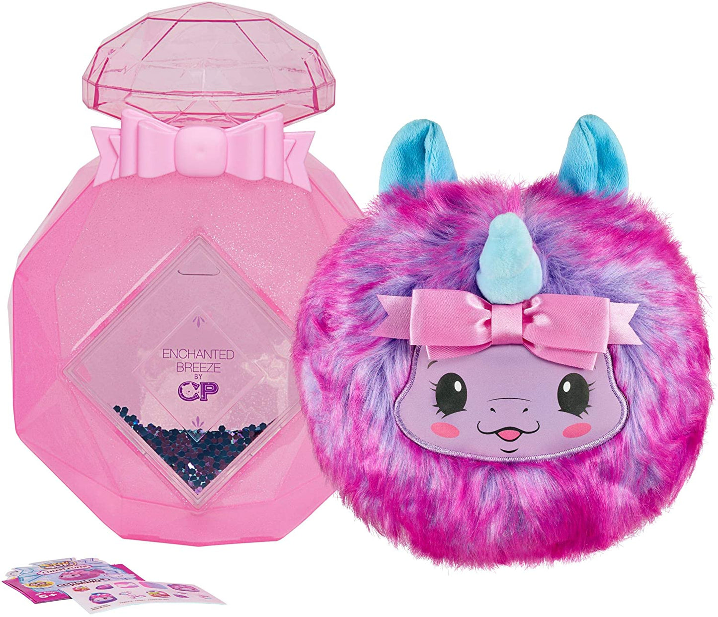 Pikmi Pops Surprise! Cheeki Puffs Cheekles The Unicorn Jumbo Scented Shimmer Puff + Bonus Surprises