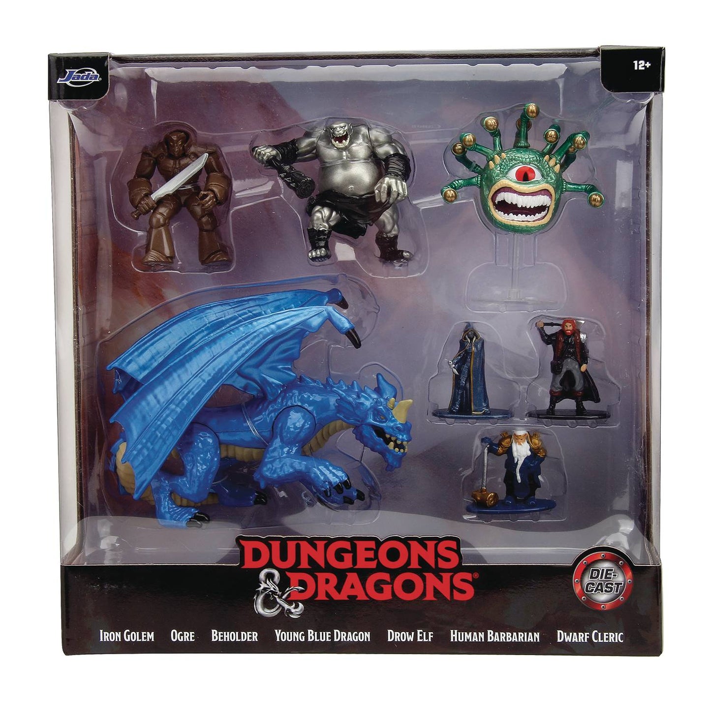 Jada - Dungeons & Dragons - Die-Cast MetalFigs 7-Figure Mega Pack (34242) LOW STOCK