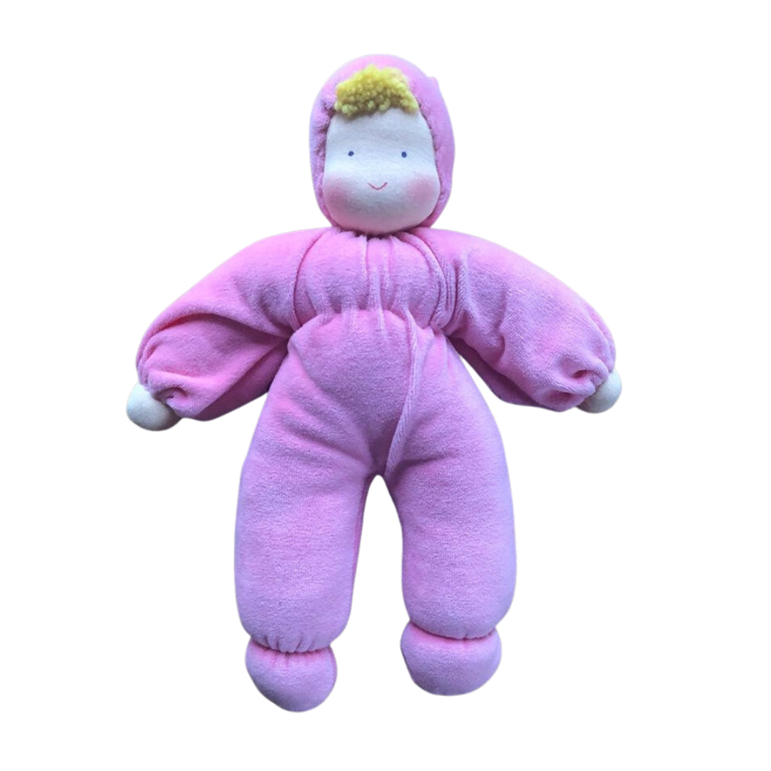 Evi Cuddle Baby - Handmade Doll - Pink
