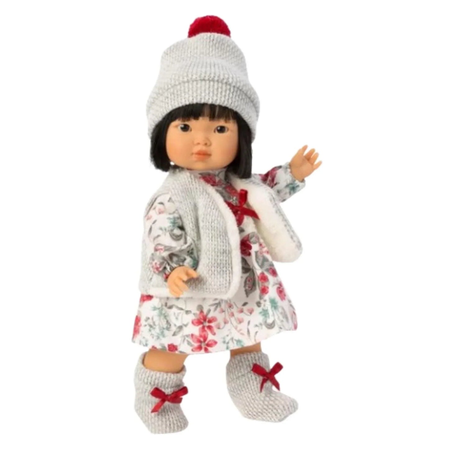 Asian Fashion Doll Aja With Hat & Vest