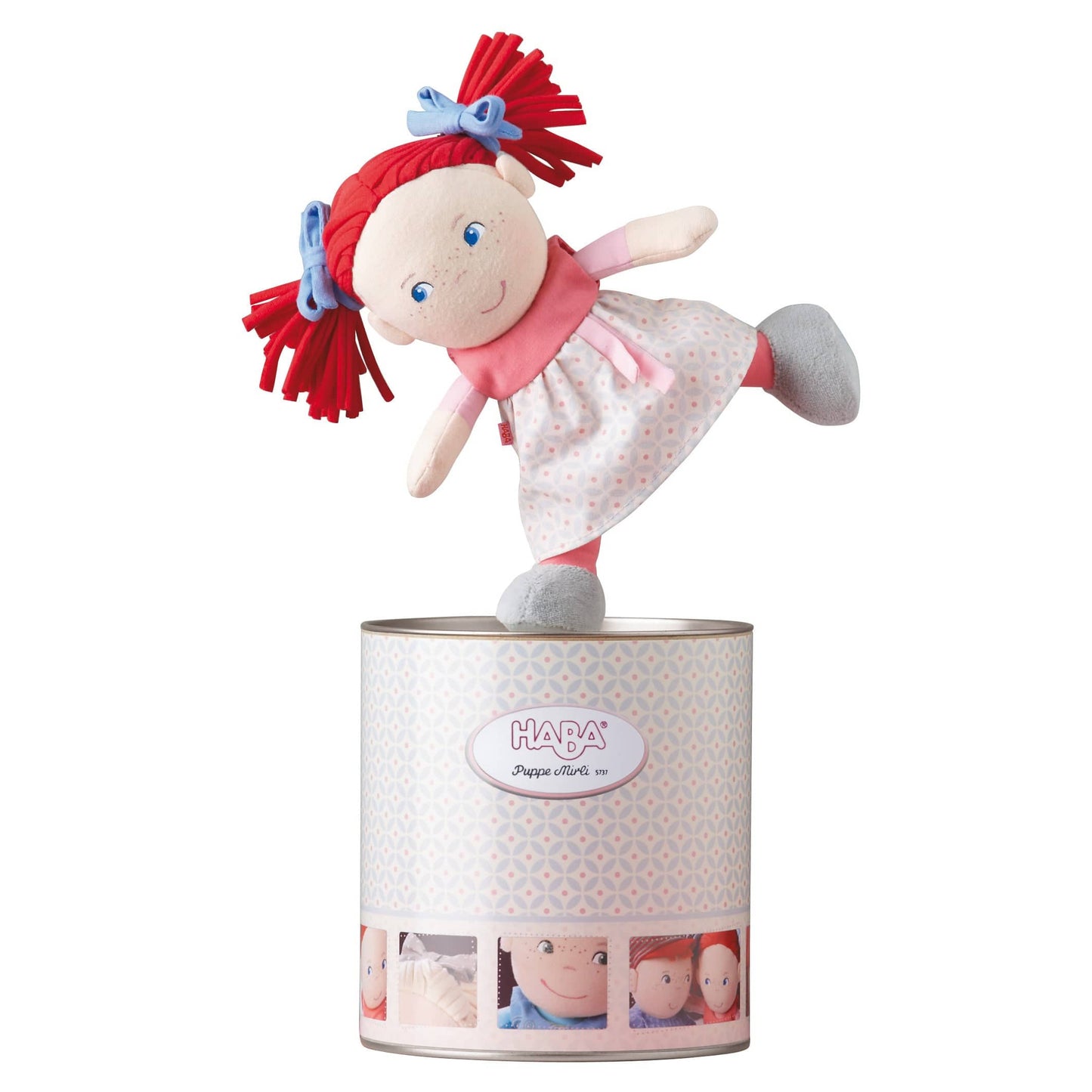 Mirli 8" Soft Baby Doll in Gift Tin