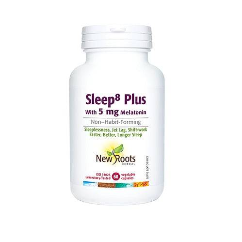 New Roots Herbal Sleep 8 Plus 60 Capsules