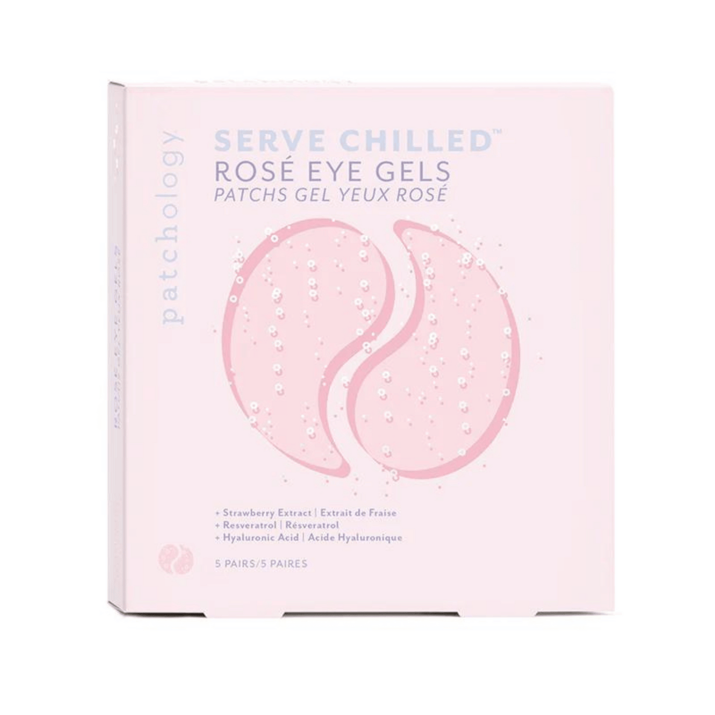 Patchology Served Chilled Rose Eye Gels (5 pack) #10087339