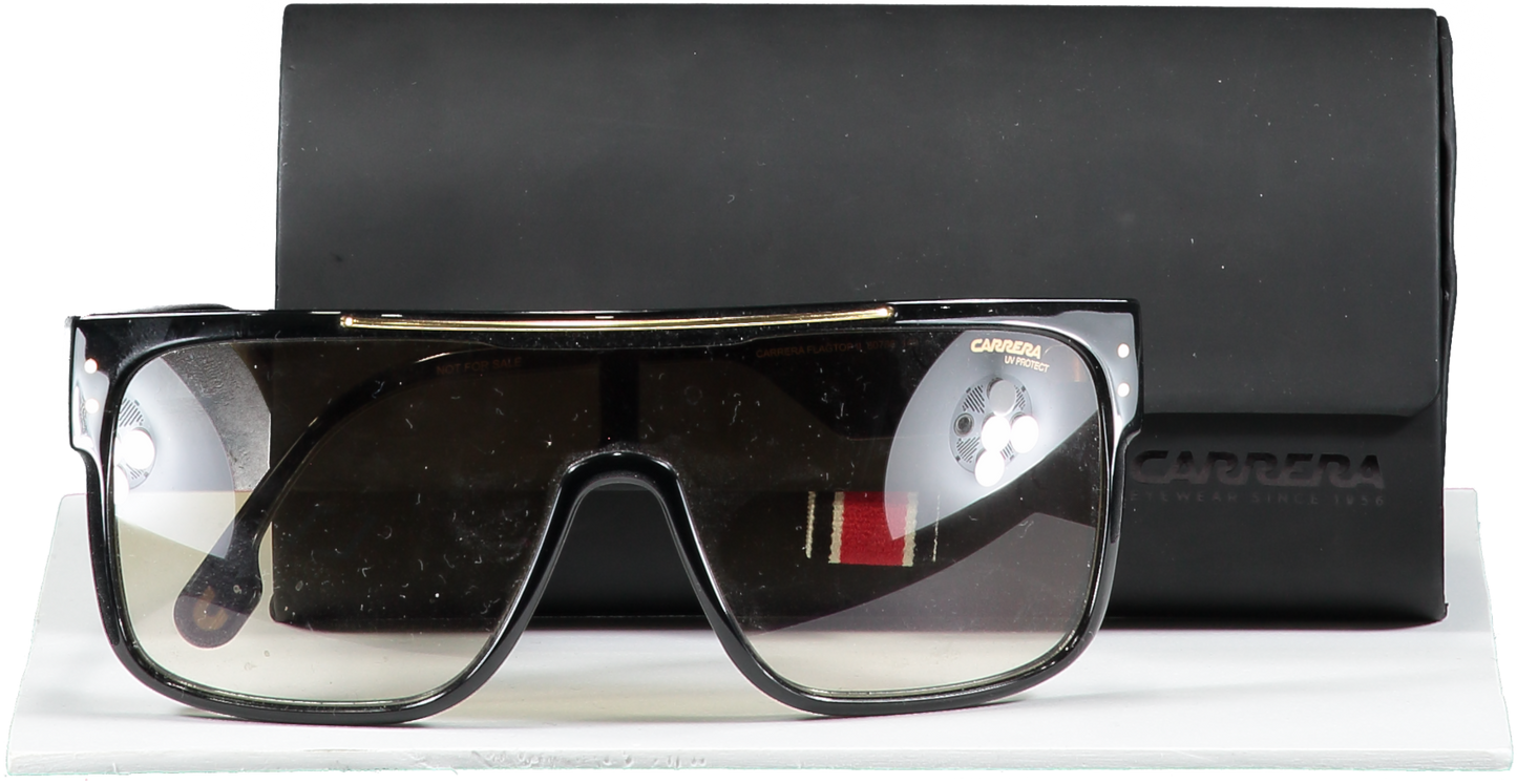 Carrera Black Ca Flagtop Ll Sunglasses in case