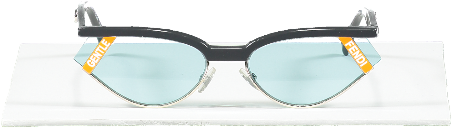 X Gentle Monster Fendi No. 1 Black / Orange Sunglasses