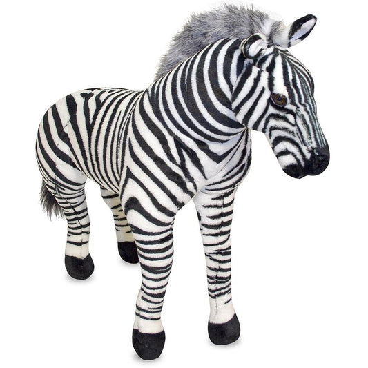 Melissa & Doug Zebra Giant Stuffed Animal