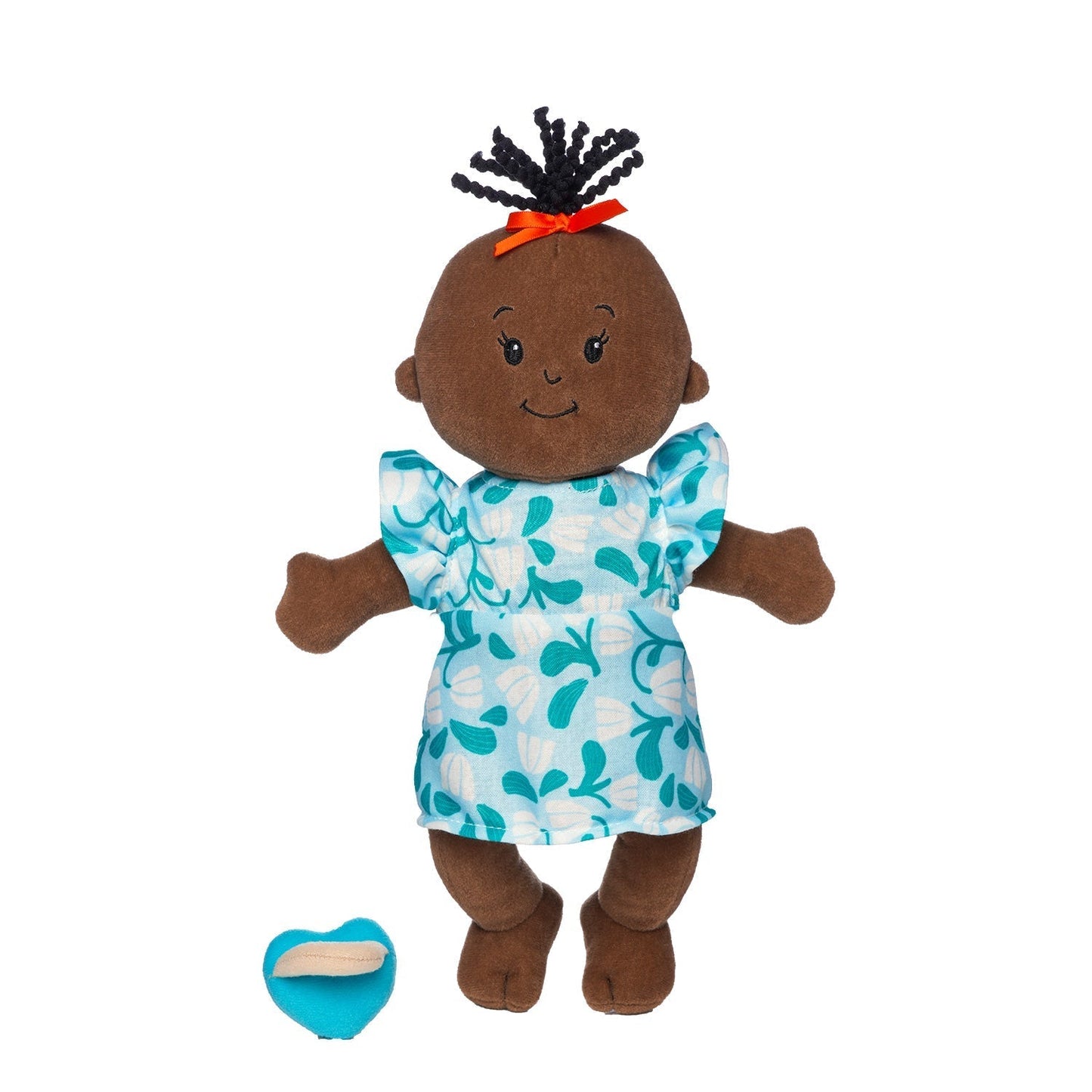 Manhattan Toy | Wee Baby Stella Brown with Wavy Black Tuft