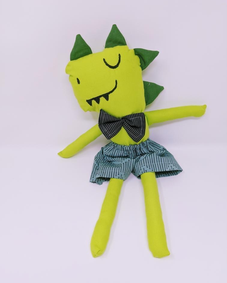 Pops of Whimsy Doll - Dino