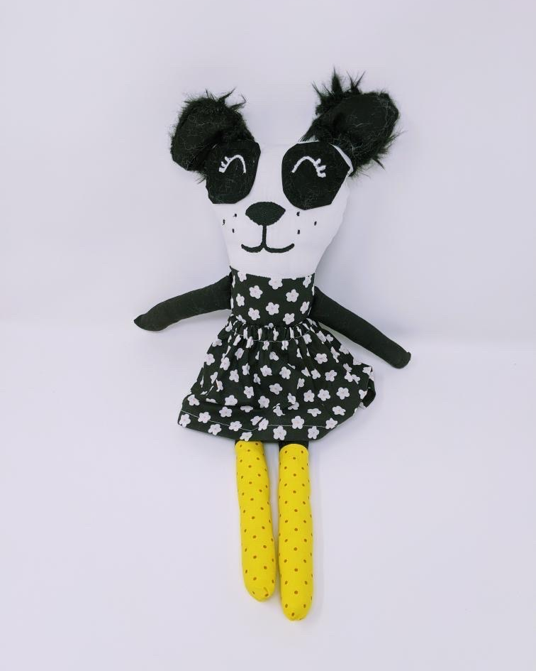 Pops of Whimsy Doll - Panda
