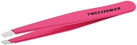 Tweezer Professional Stainless Steel Award Winning Slant, Pink (ZW-1230-NPP)