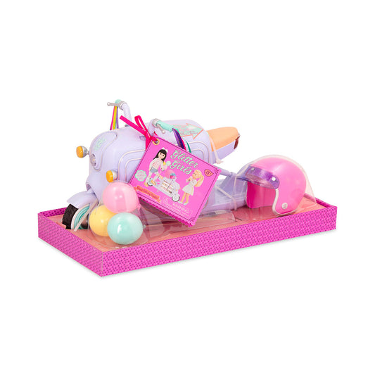 Glitter Girls Donut Delivery Scooter