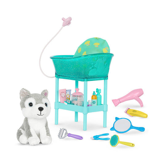 Glitter Girls Pup Grooming Cart Set