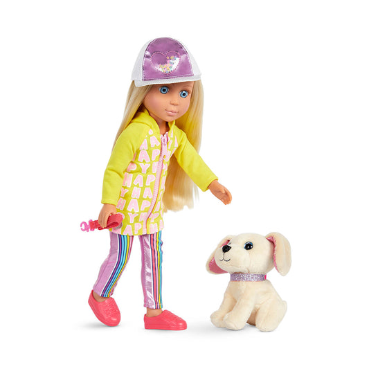 Glitter Girls Lora 14" Doll and Cleo the Dog