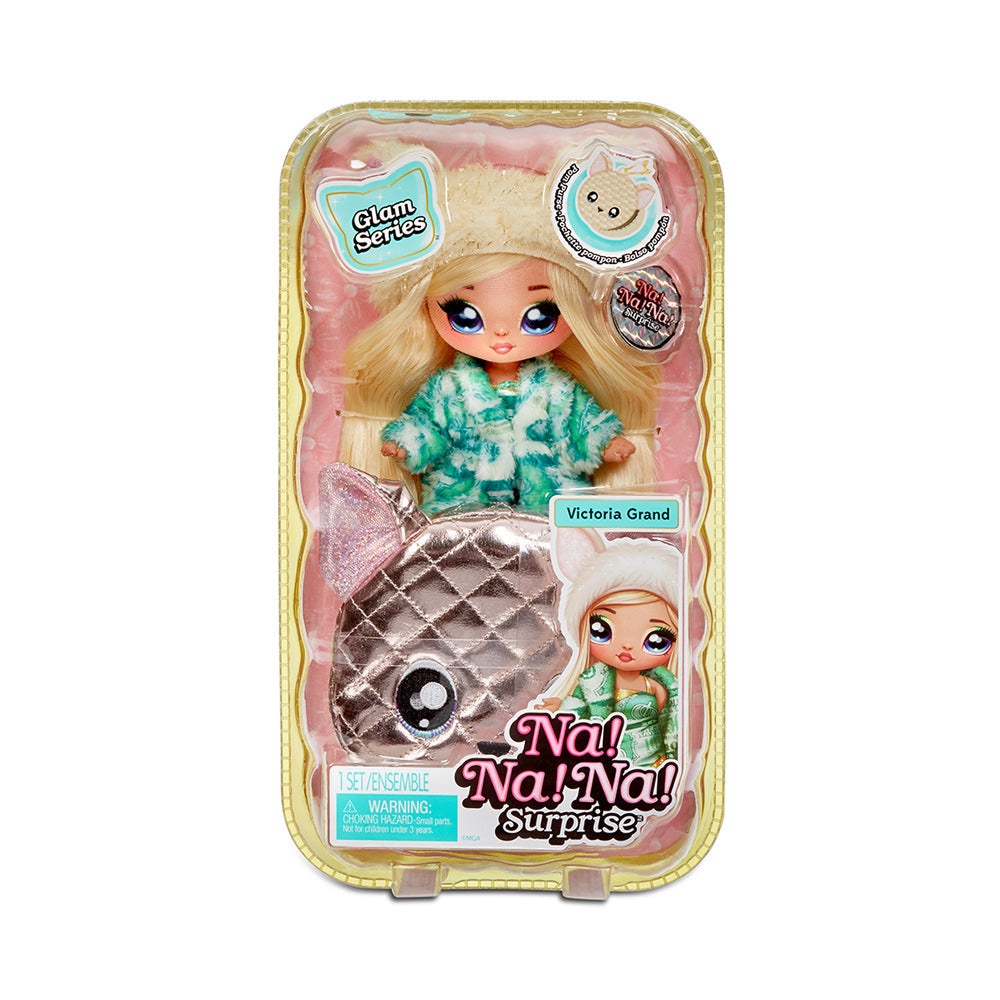 Na! Na! Na! Surprise Glam Series Victoria Grand 2-in-1 Pom Doll