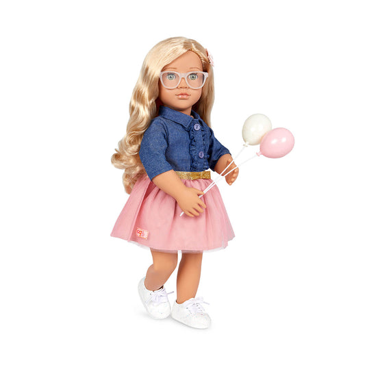 Our Generation Emily 18" Deluxe Doll with Book