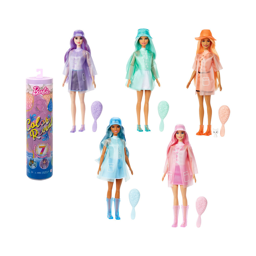 Barbie Color Reveal Dolls - Sunshine and Sprinkles Series Assorted