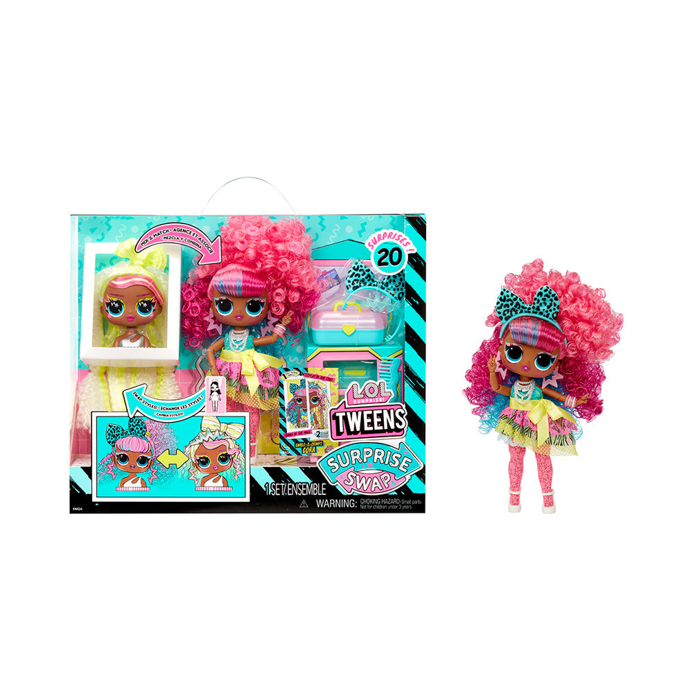 L.O.L. Surprise Tweens Surprise Swap Fashion Doll Crimps Cora