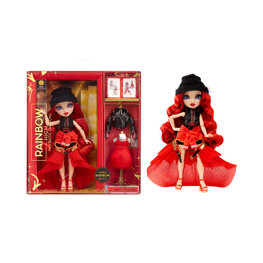 Rainbow High Fantastic Fashion Doll- Ruby