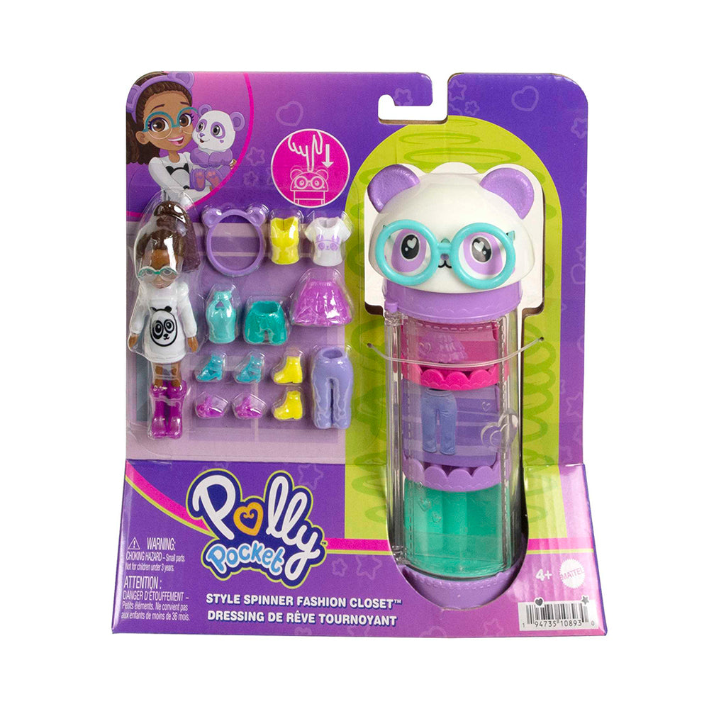 Polly Pocket Style Spinner Fashion Closet Assortment