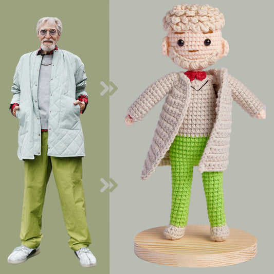 Custom Face Crochet Doll test