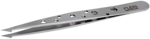 Rubis Surgical Steel Evolution Elegance Slant/Point Tweezer