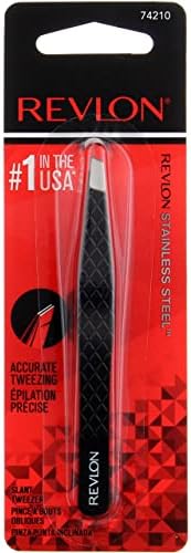 Revlon Expert Tweezer, Slant Tip 1 ea (Pack of 5)