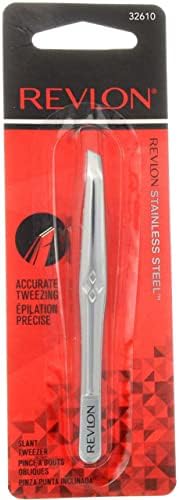 Revlon Stainless Steel Accurate Tweezing 1 ea (Pack of 8)