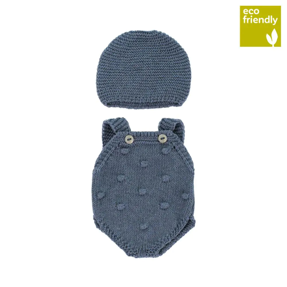 Miniland Knitted Doll Outfit 12 5/8" | Navy