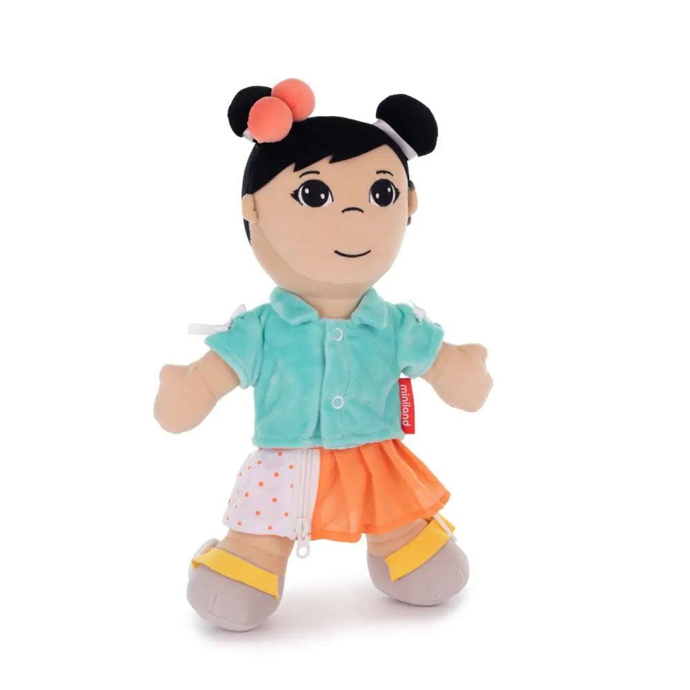 Miniland Diversity Fastening Doll | Asian Girl