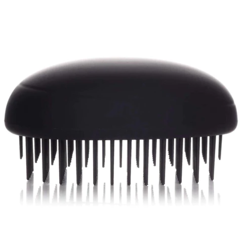 Kent Pebble Detangling Brush in Matt Black