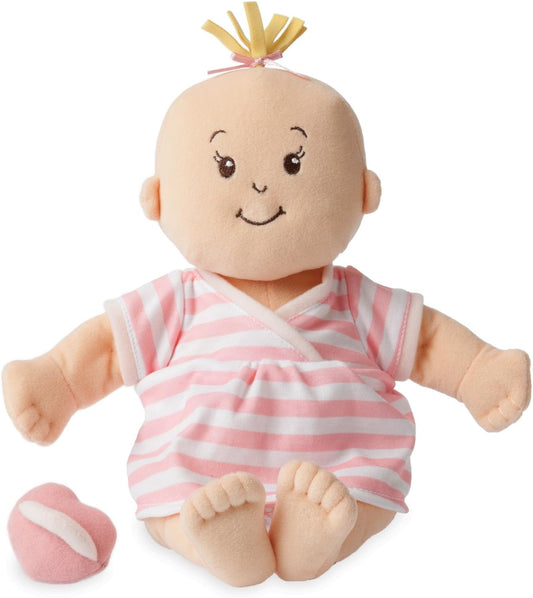 Manhattan Toy Baby Stella | Peach Doll with Blonde Hair