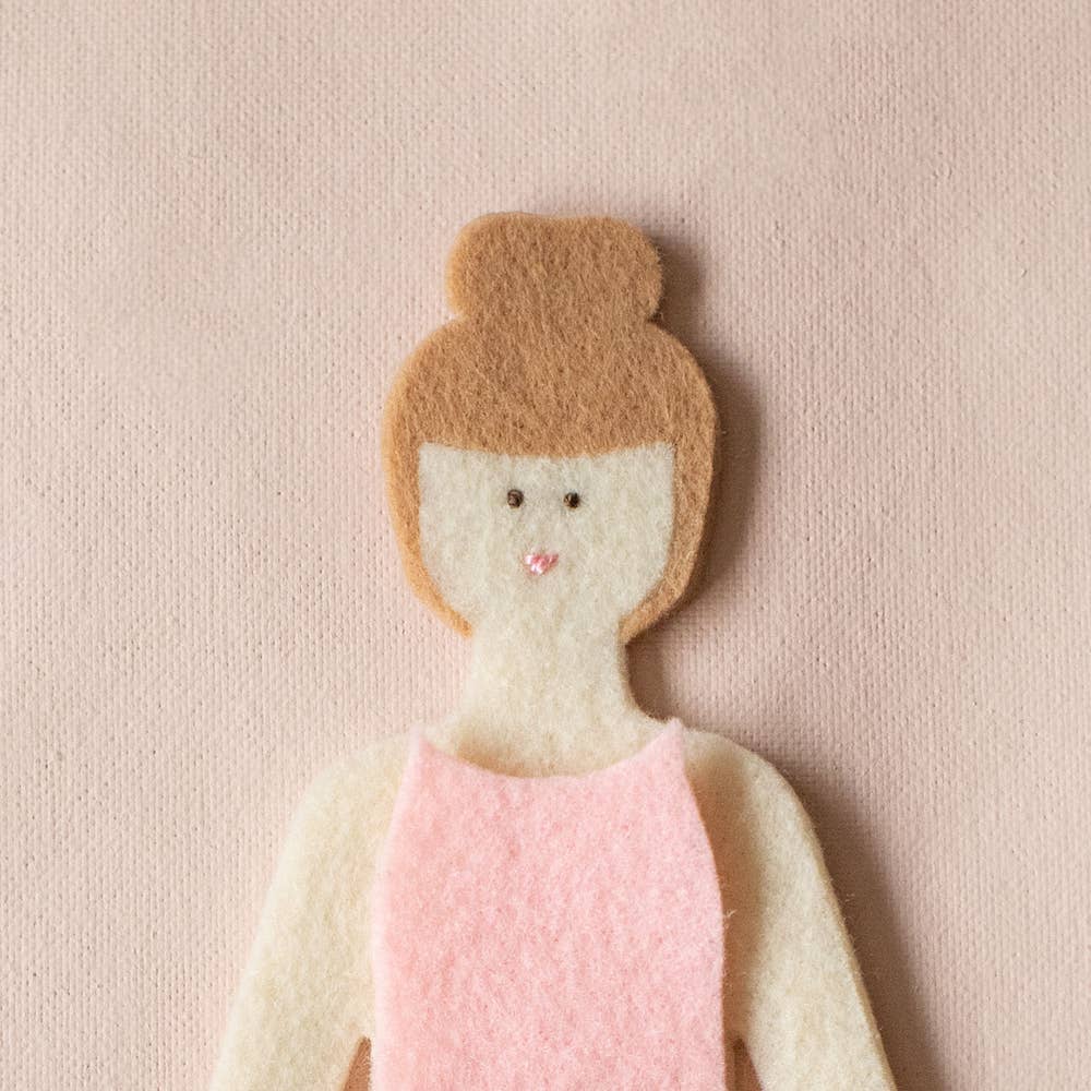 Lowercase Toys Felt Doll | Starter Girl in Honey