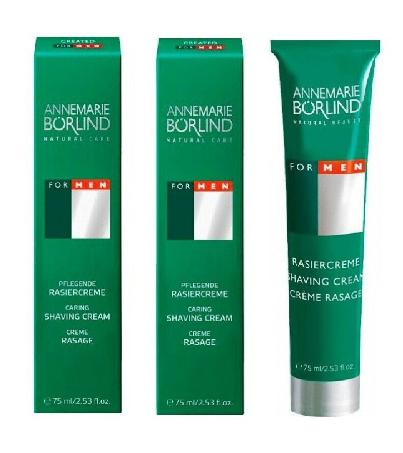 2xPack ANNEMARIE BÖRLIND FOR MEN Nourishing Shaving Cream - 150 ml