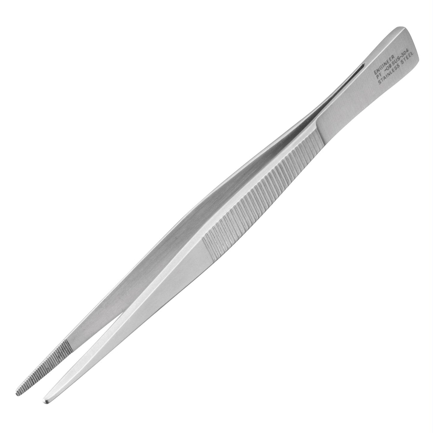 Engineer Universal Standard Tweezers PT-09 130x10mm Up to 100g Stainless Steel