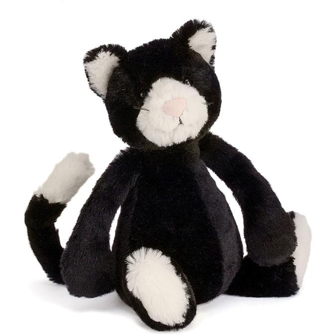 Jellycat Bashful Black & White Cat Medium