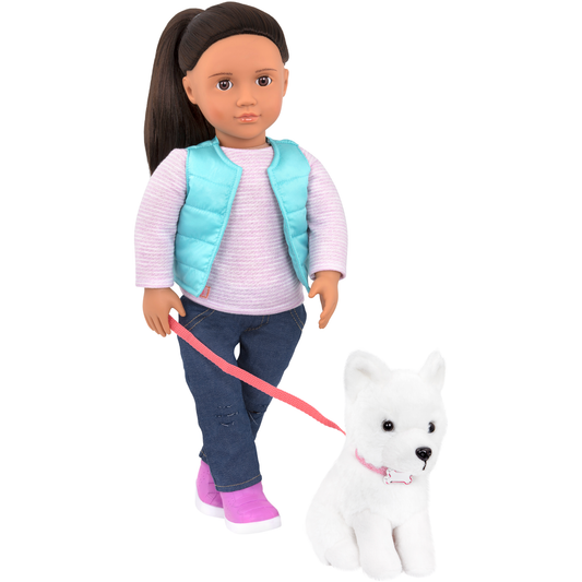 Our Generation 18" Doll Pet Collection Cassie