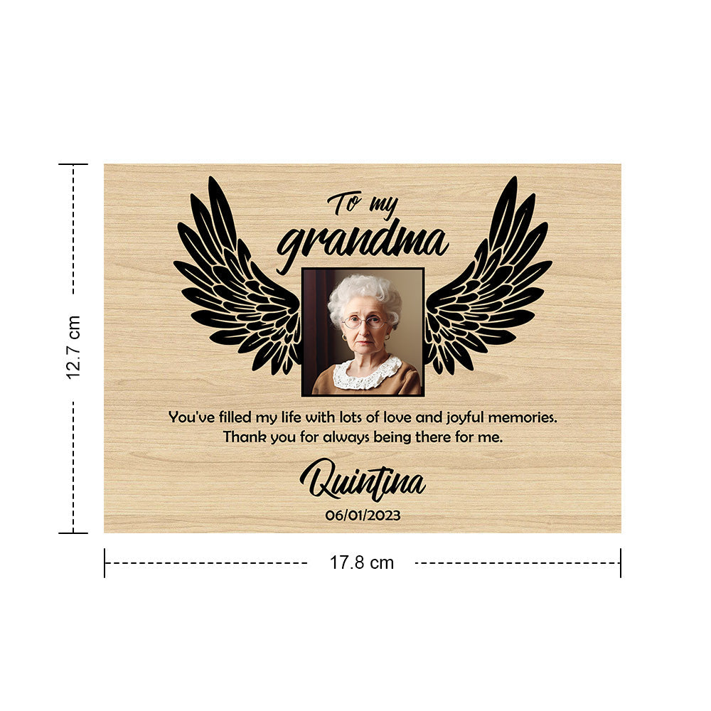 Personalized Crochet Doll Handmade Dolls Look alike Custom Photo with Memorial Card To My Grandma or Grandpa