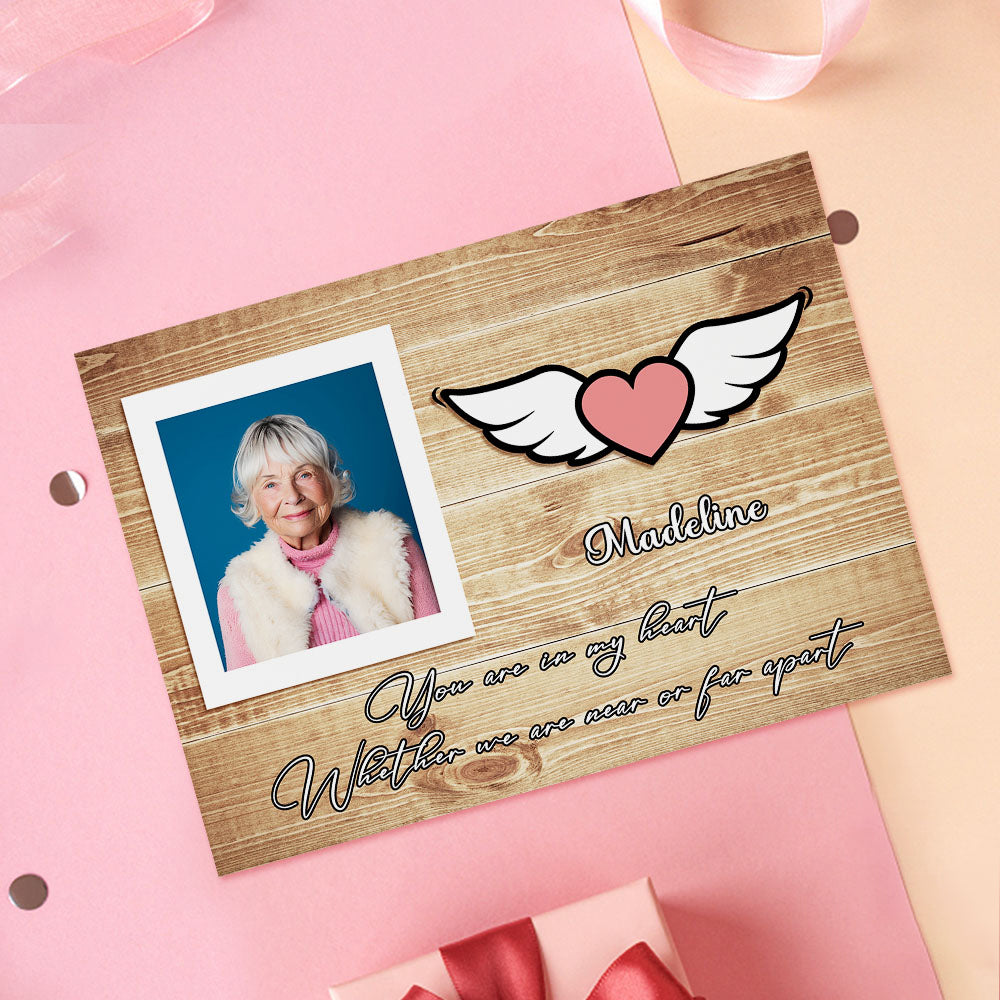 Custom Crochet Doll from Photo Handmade Look alike Dolls with Personalized Name Card Gifts for Grandma