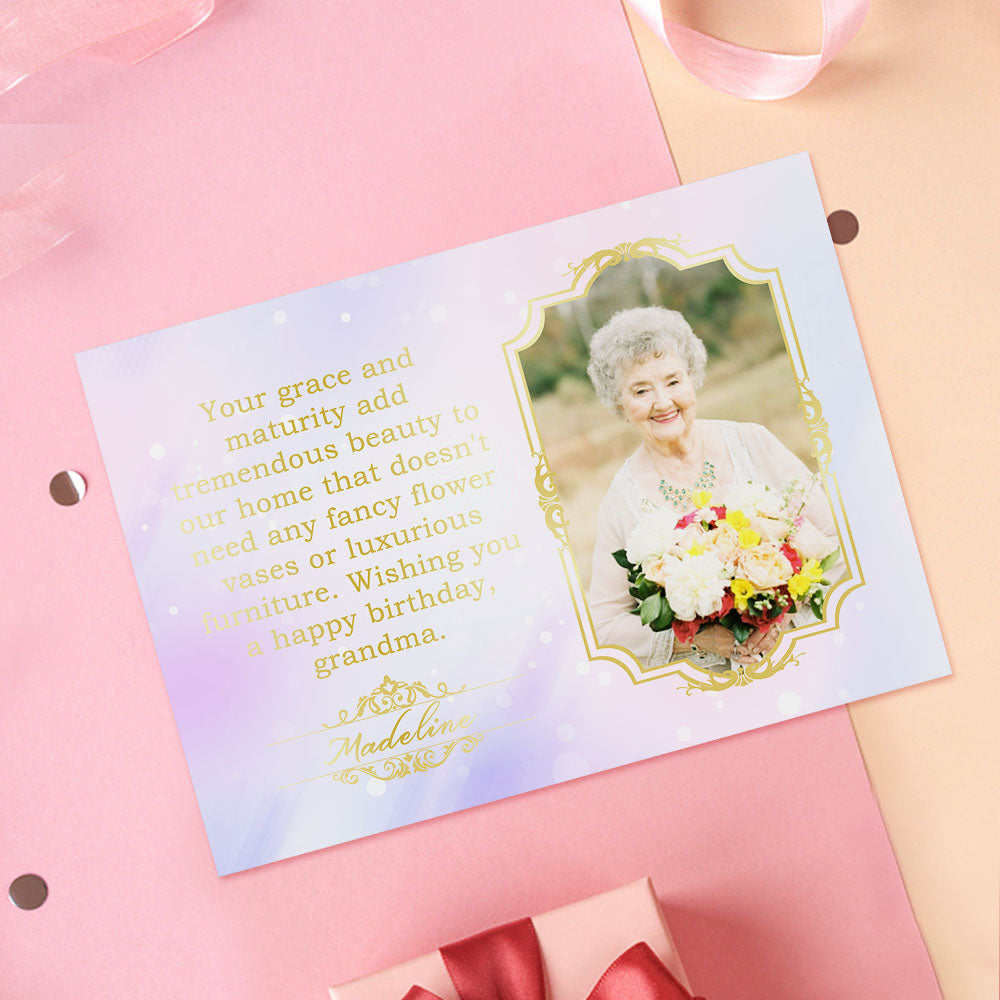 Custom Crochet Doll from Photo Handmade Look alike Dolls with Personalized Name Card Birthday Gifts for Grandma