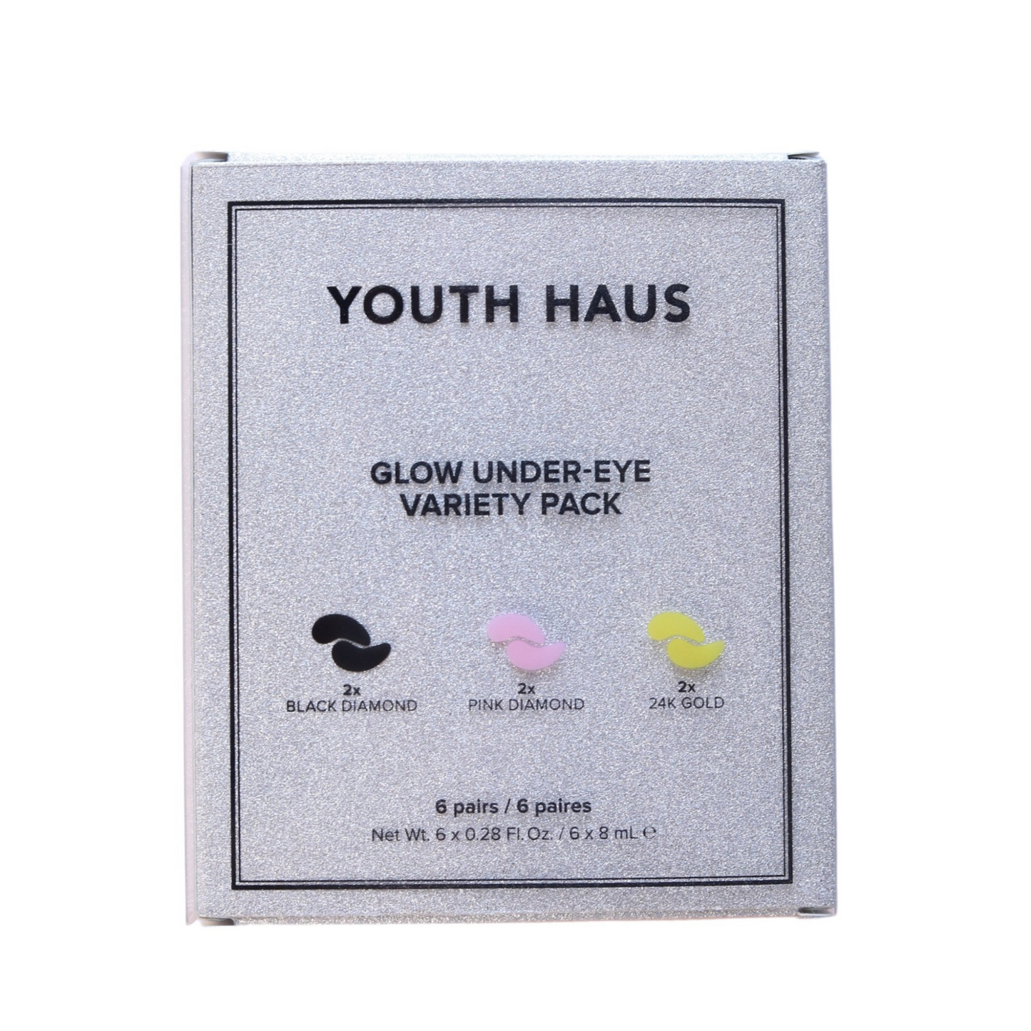 Youth Haus Glow Under-Eye Holiday Variety Pack (6 x 0.28 fl oz) #10084301