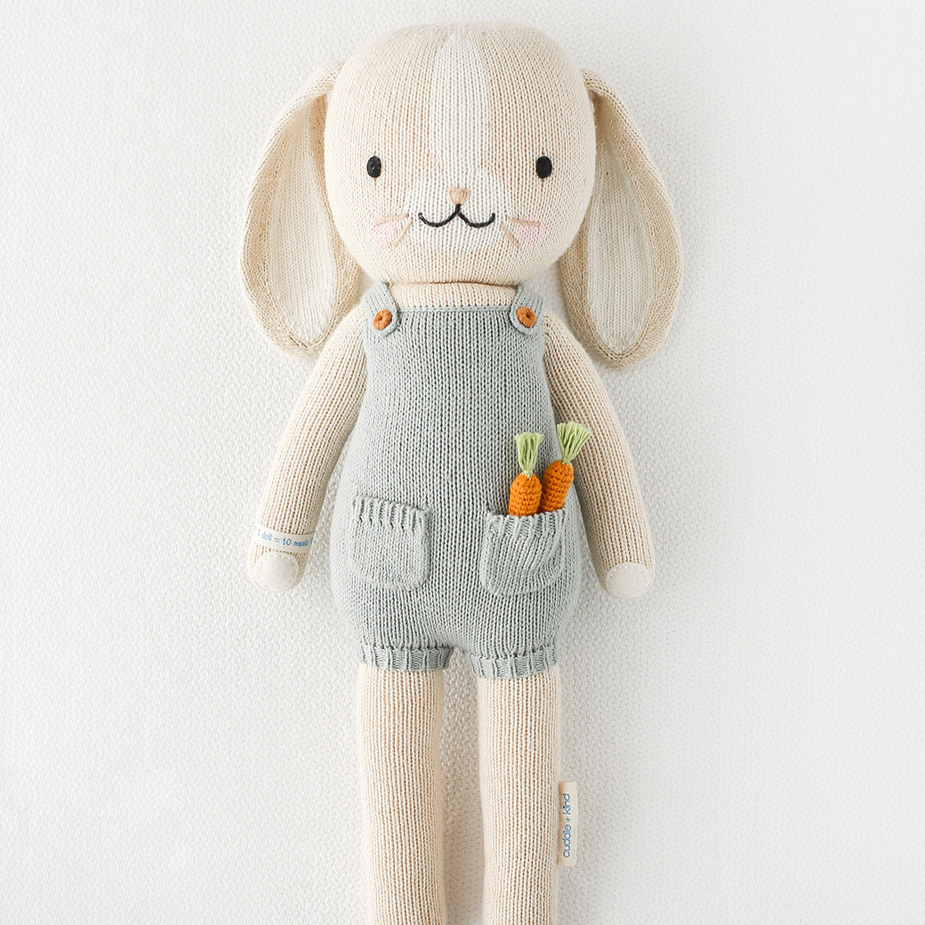 Henry The Bunny Hand-Knit Doll